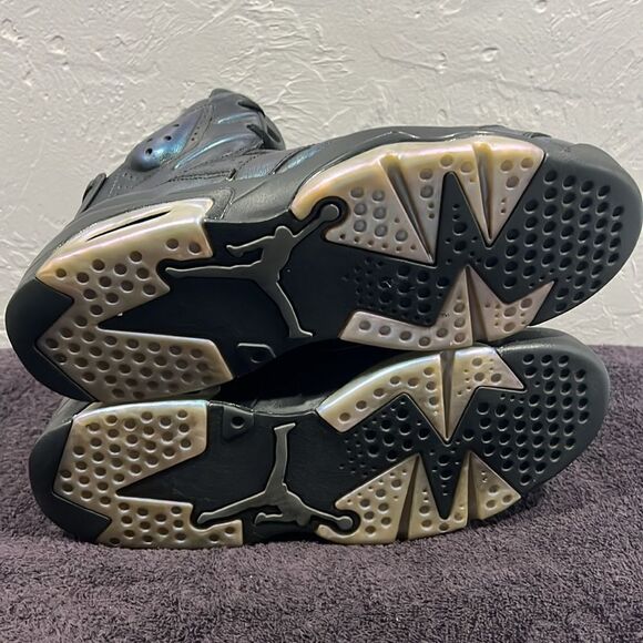 🔥🏀 Nike Air Jordan VI 6 Retro All Star Chameleon Metallic 2016 - Sz 11.5 - EUC - Picture 8 of 11